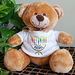 Personalized Menorah Teddy Bear 8911333